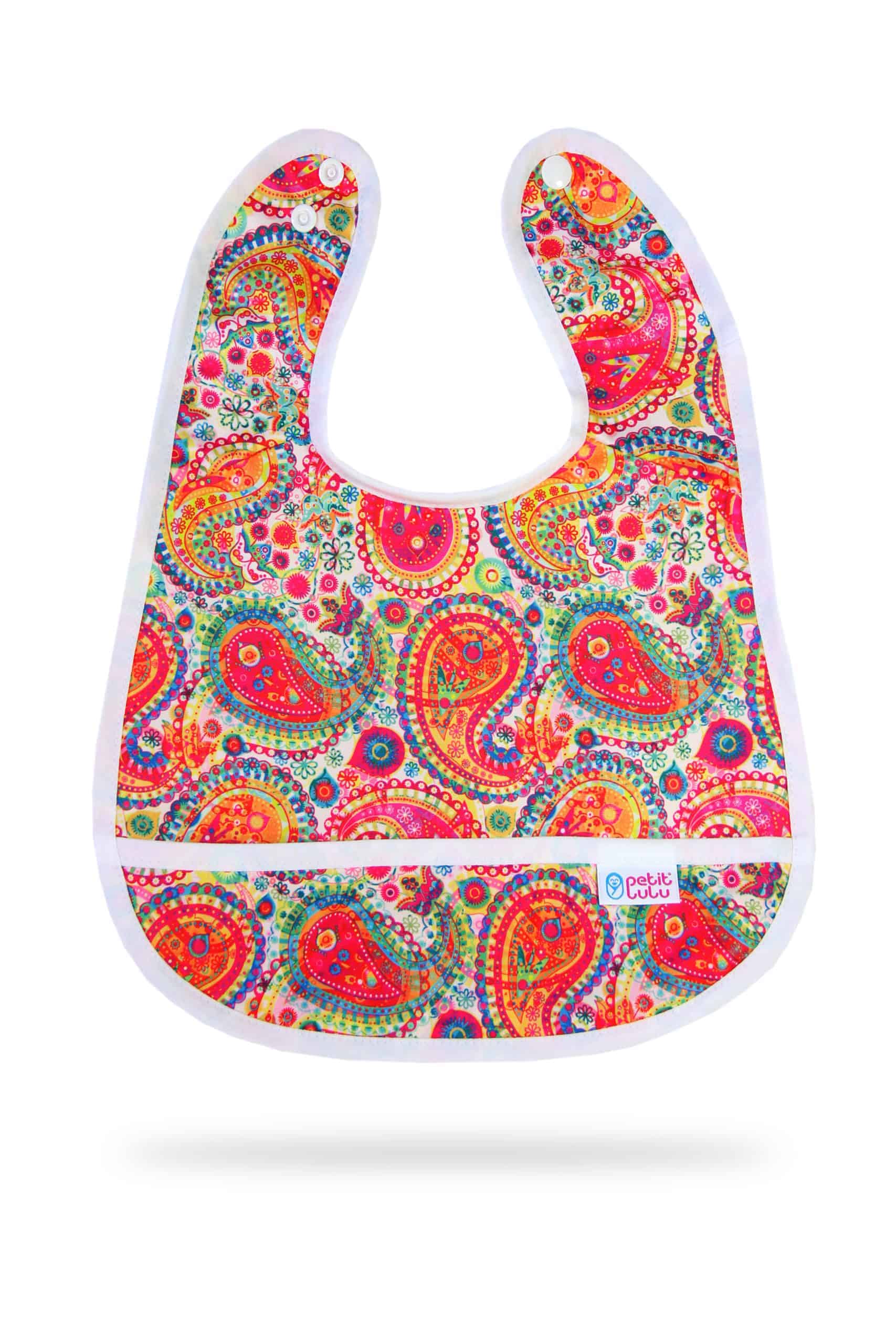 Petit Lulu Lätzchen mit Auffangtasche Orient