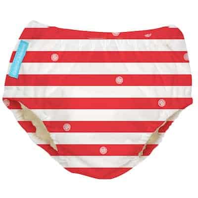 Charlie Banana Schwimmwindeln 4,5 - 6,5 kg small Rote Streifen