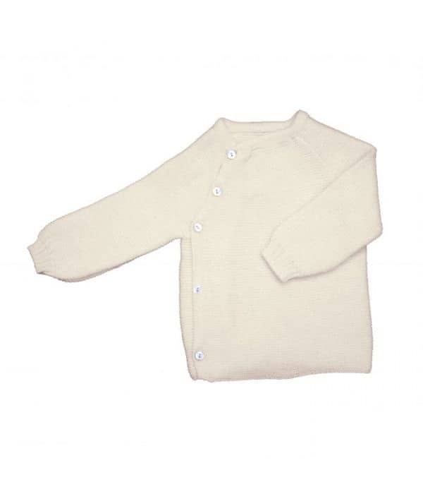 Wickelhemd Schlütly Merino-Wolle 62/68 und 74/80 74/80 Natur