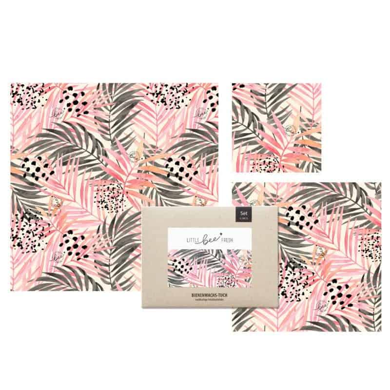 little bee fresh BIO-BIENENWACHSTÜCHER STARTER-SET Jungel Pink