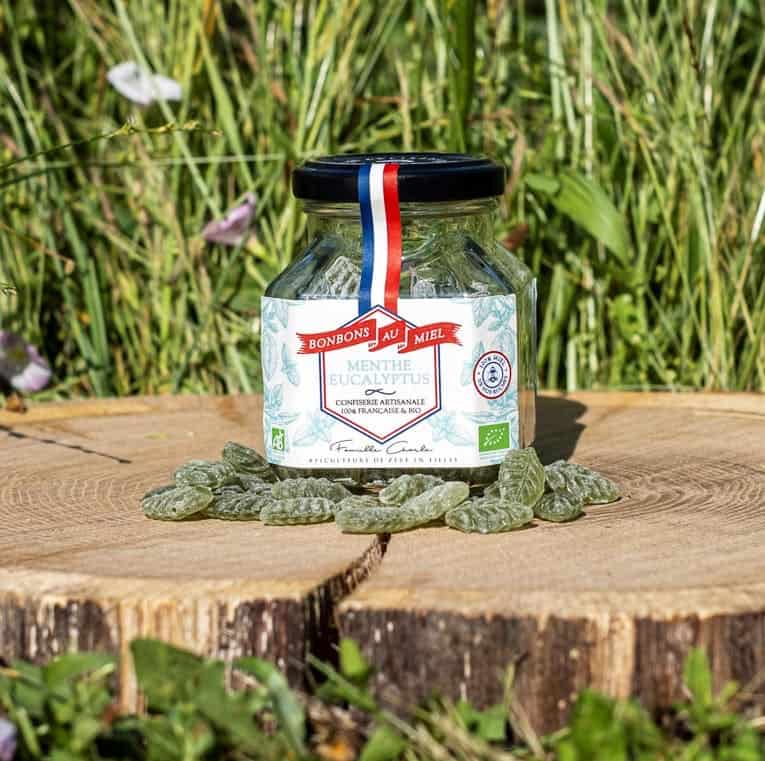 Bio Honig Bonbons Les Abeilles De Malescots Miel & Eukalyptus