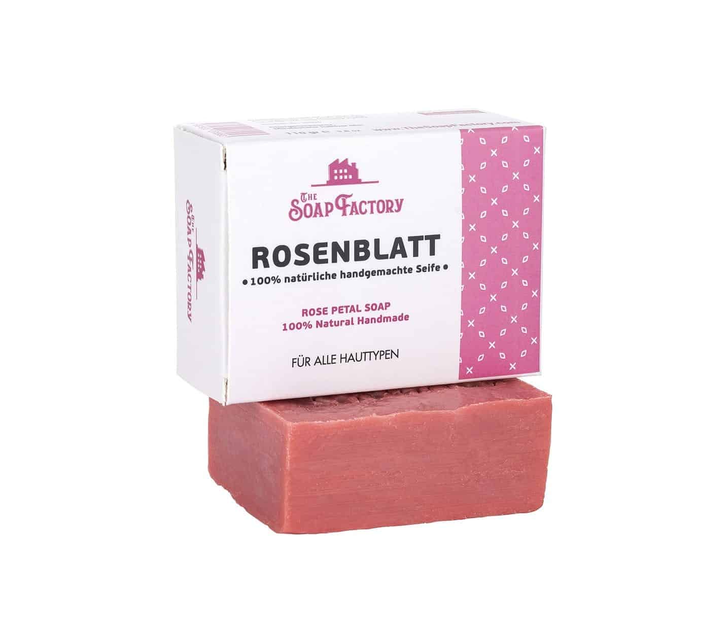 Handgemachte Seife The Soap Factory 100-110 g Rosenblüten
