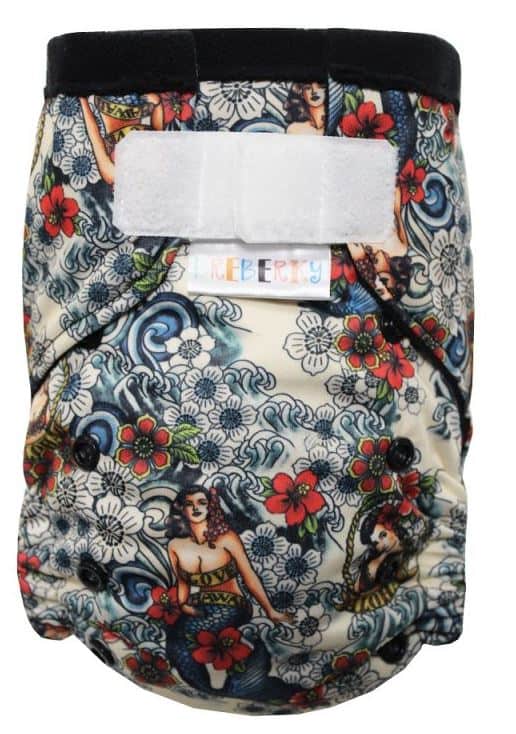 Breberky PUL-Überhosen OS (6-15kg) Meerjungfrau