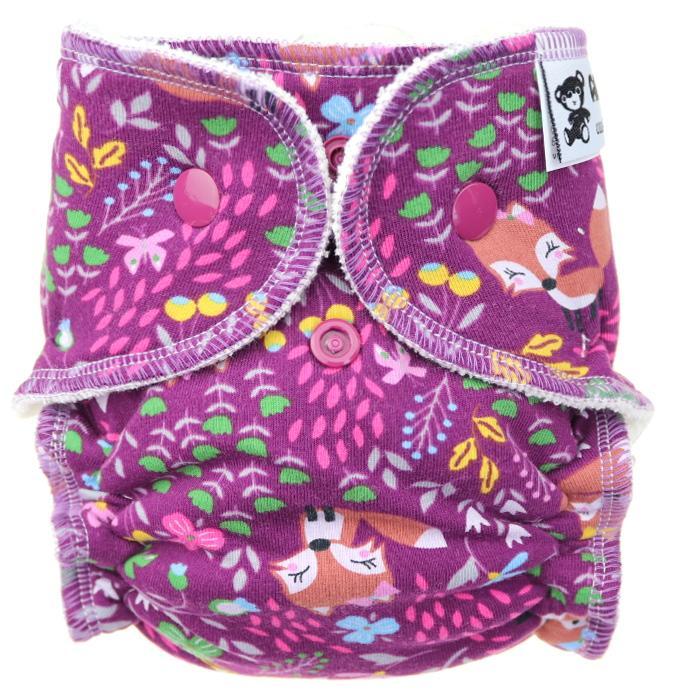 Anavy Höschenwindel Newborn 2-6 kg Druckknöpfe Füchschen