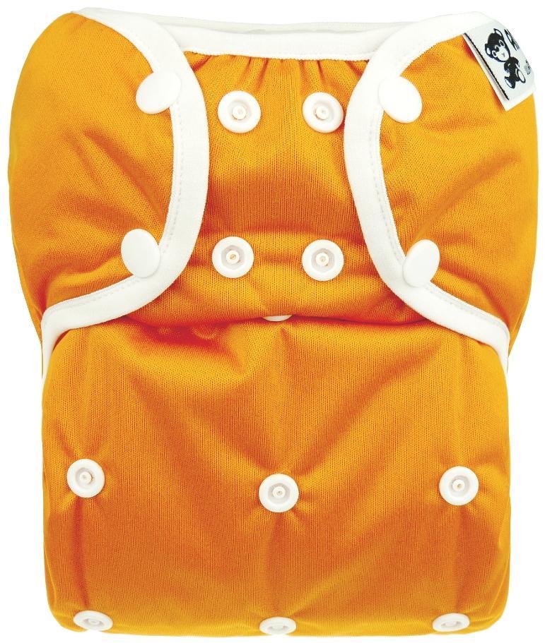 Anavy Überhose PUL 4-15 kg einfarbig Druckknöpfe Orange